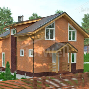 Проект «С-150» из СИП-панелей, 150 м²