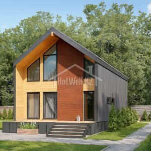 Проект «К-140» из СИП-панелей, 140 м²
