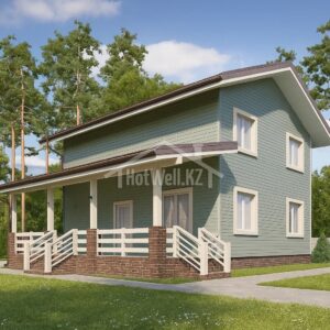 Проект «П-144» из СИП-панелей, 144 м²