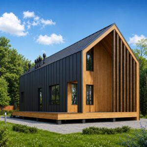 Проект «З-143» из СИП-панелей, 143 м²