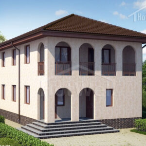 Проект «Н-188» из СИП-панелей, 188 м²